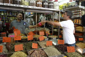 vendors in Levinsky market